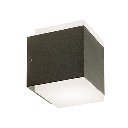 Applique 6W+6W Led 4000K  linea tango  grafite