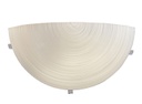 Applique Gisella bianco con fantasia circolare