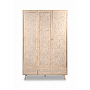 Armadio Bali 60B 3 ante e 3 cassetti effetto vimini EFFEZ