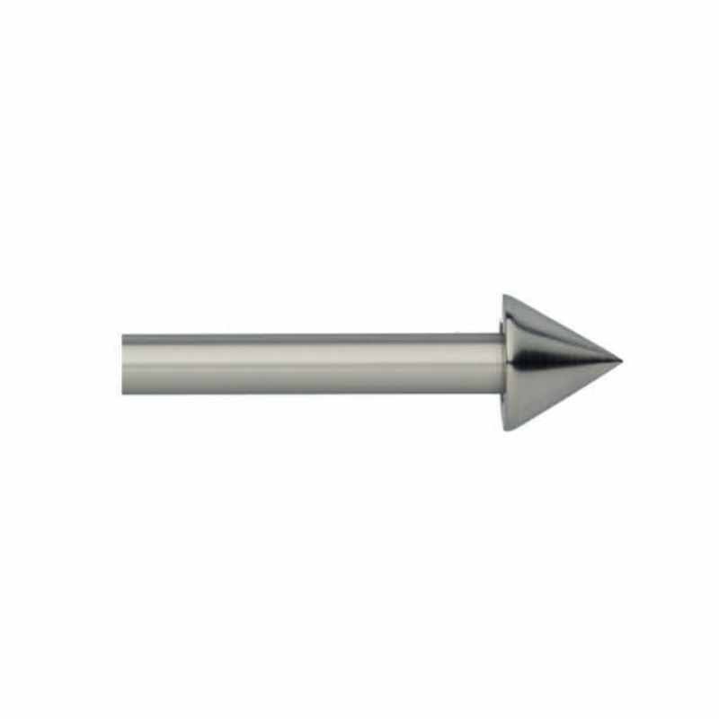 Bastone per tenda in  ferro estensibile  cm 110 - 200 punta