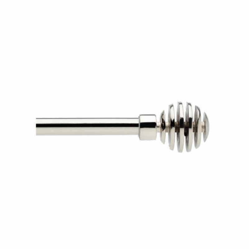 Bastone per tenda in ferro estensibile cm 160 - 300 sfera