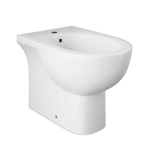 Bidet filo muro con erogazione rubinetto