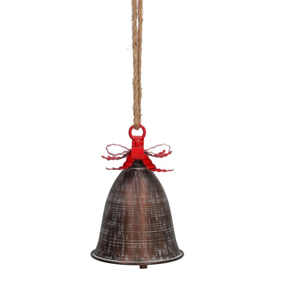 Campana metallo marrone cmø18x24