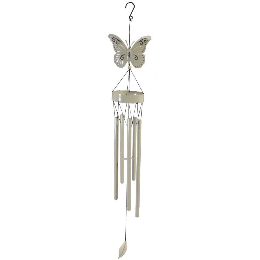 Campanello metallo farfalla cm 15