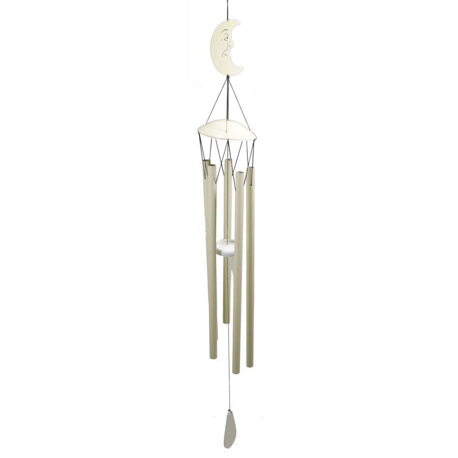 Campanello metallo luna cm 17
