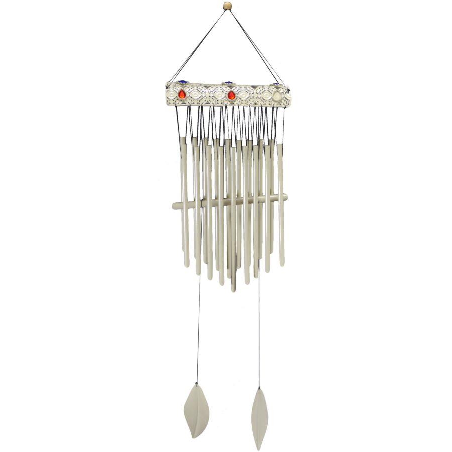 Campanello metallo perle cm 20