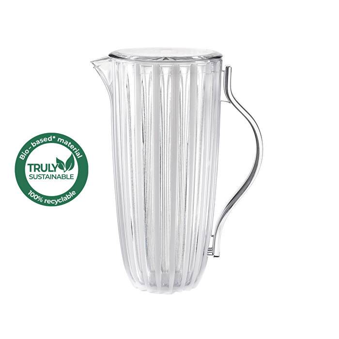 Caraffa con coperchio Guzzini Dolcevita madreperla