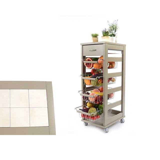 Carrello salvaspazio Vesuvio Fango