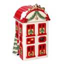 Casetta resina rosso cm 12x11h20