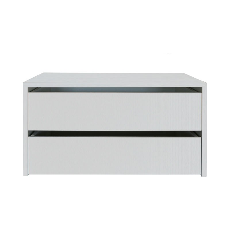 Cassettiera in legno per interno amadio colore Bianco cm H.50xL.85,5xP.45