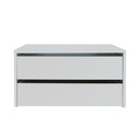 Cassettiera in legno per interno amadio colore Bianco cm H.50xL.85,5xP.45