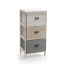 Cassettiera moderna multiuso bagno cucina anticata cm 61 h