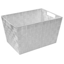 Cassetto poliestere bianco cm 35x25h20