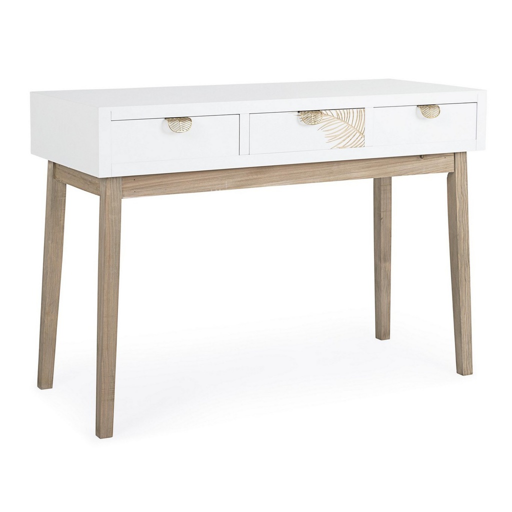 Consolle 3 cassetti Folium 110x40x78h cm