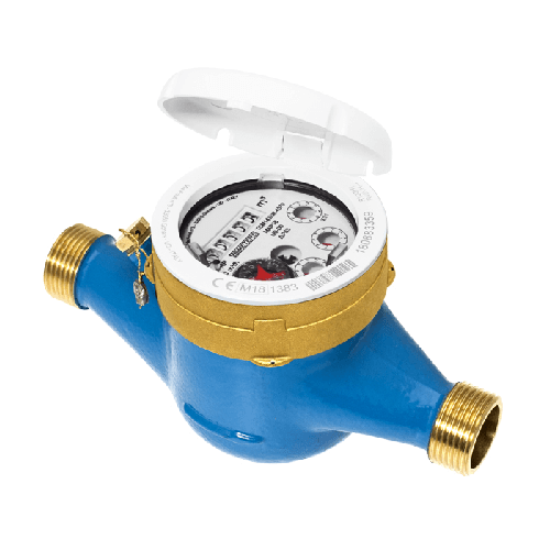 Contatore acqua Asciutto Getto Multiplo 1&quot; 1/4