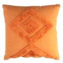 Cuscino tessuto arancione cm 40x40h12