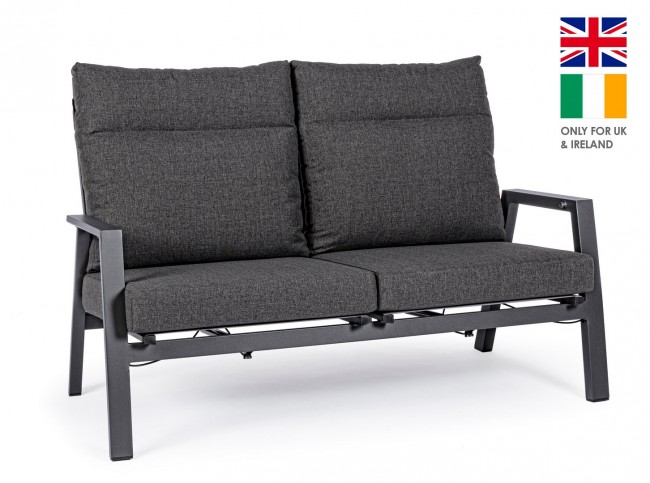 Divano 2P Recl C-C Kledi Antrac Jx55-Uk