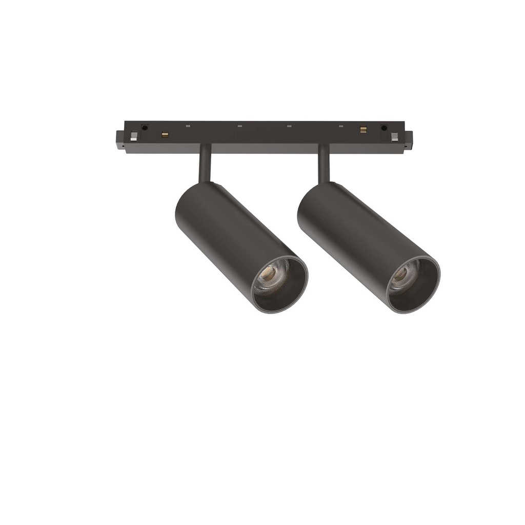 EGO Track Double 24W 3000K 1-10V BK - L190xH163xP40mm