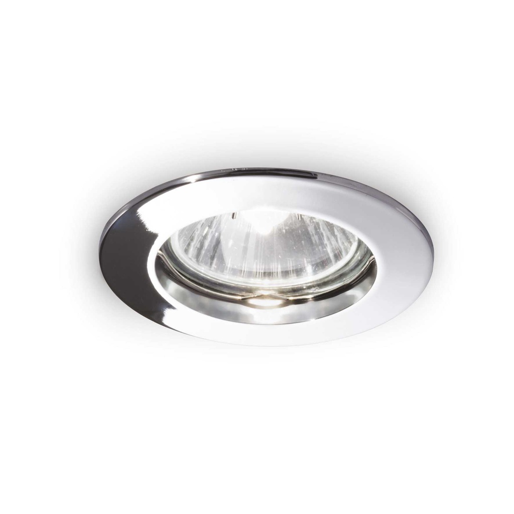 Faretto ad incasso Jazz cromo D73xH90mm