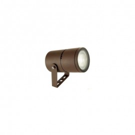 Faretto cilindrico a LED Cob per esterno Marrone Linea Moon 9w