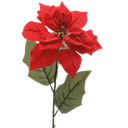 Fiore rosso H67 cm decorazione di natale