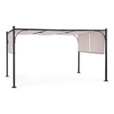 Gazebo Slide 3x4 cm antracite-grigio