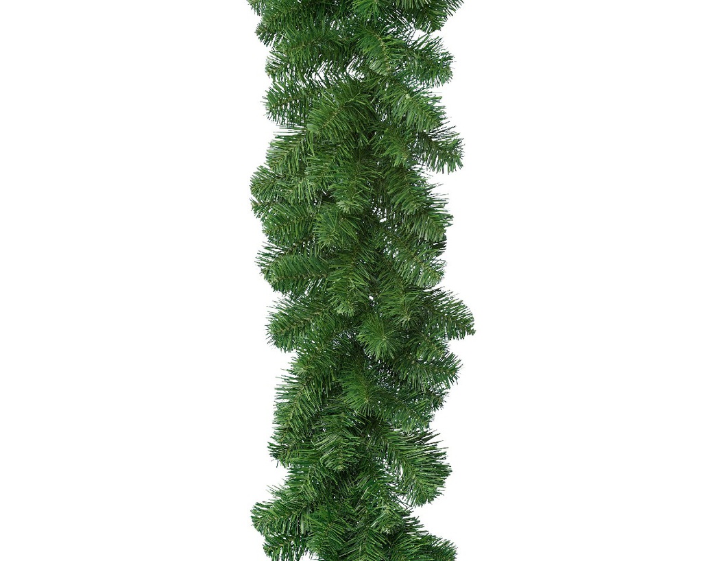 Ghirlanda imperial verde Ø30 x H 270 cm