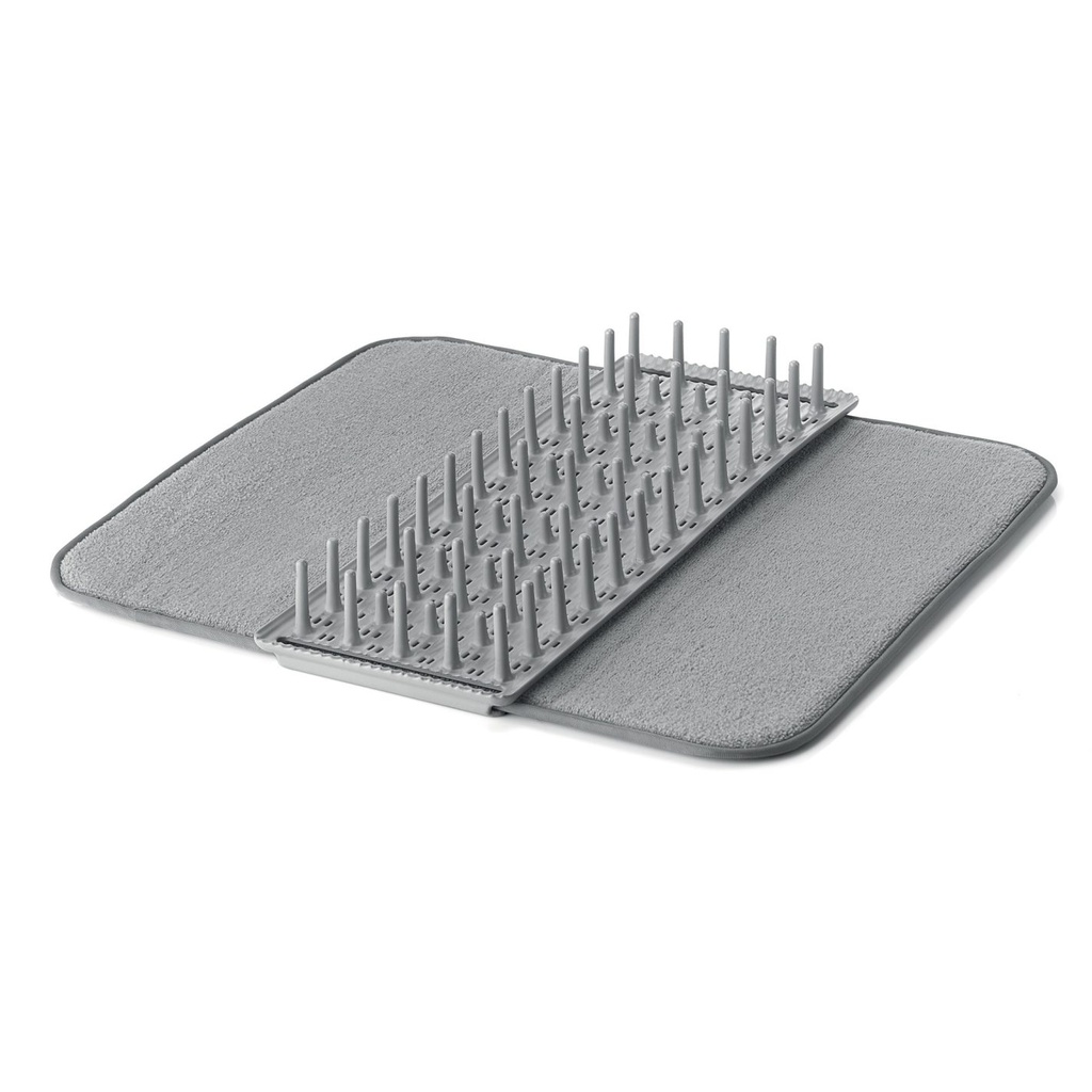Guzzini - Scolapiatti con tappetino dry&amp;safe Tierra 'Made for Nature' grigio