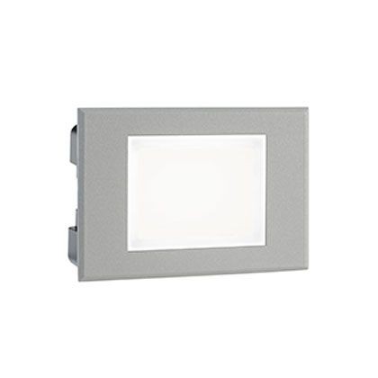 Incasso Aperto 3W Led 4000K  linea spina  alluminio