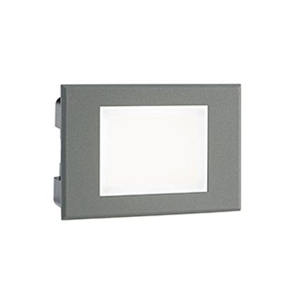 Incasso Aperto 3W Led 4000K  linea spina  grafite