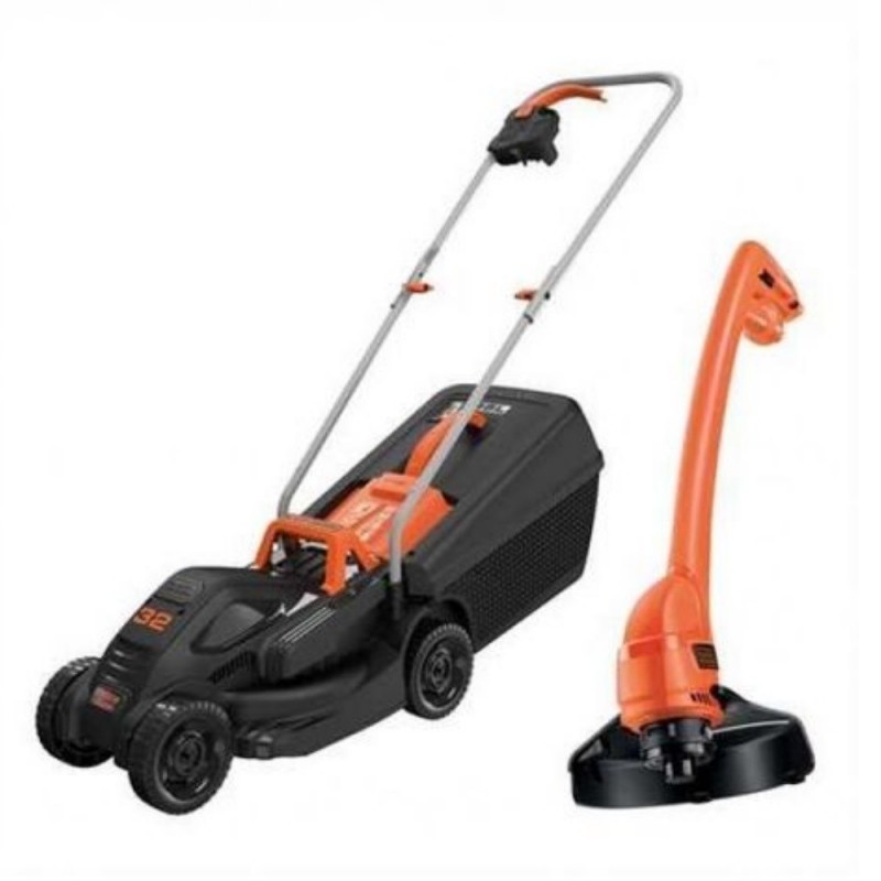 Kit tosaerba elettrico ultracompatto 1000 Watt Black and Decker