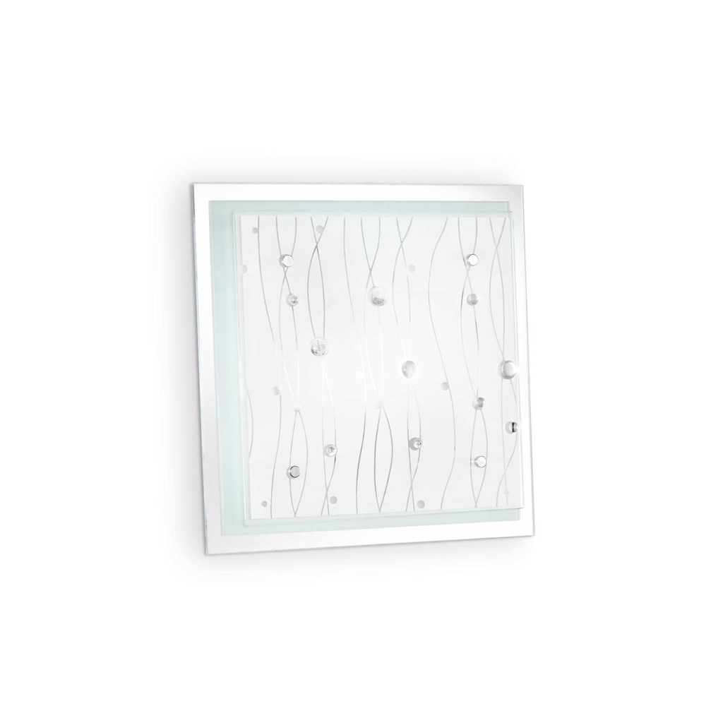 Lampada Ocean trasparente 280x280x90mm