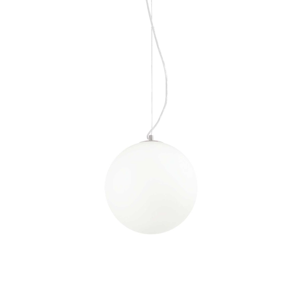 Lampada a sospensione bianco D 300 x H min 550 - max 2300 mm