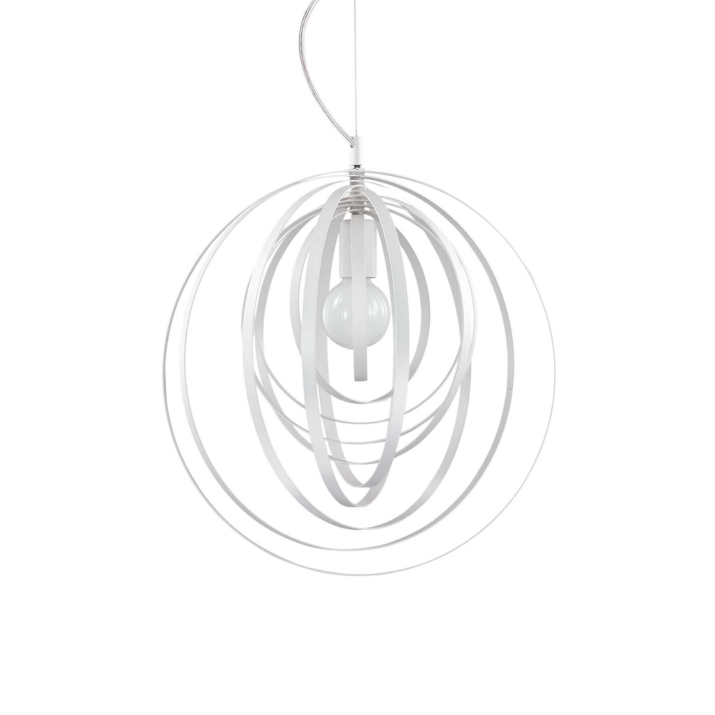 Lampada a sospensione bianco D 460 x H min 690 - max 2440 mm