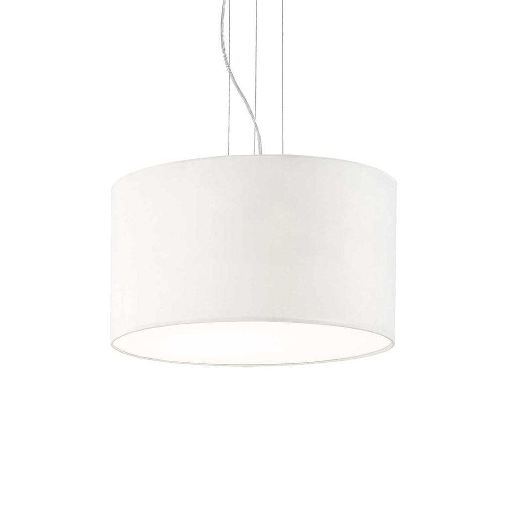 Lampada a sospensione bianco D 565 x H min 575 - max 2325 mm