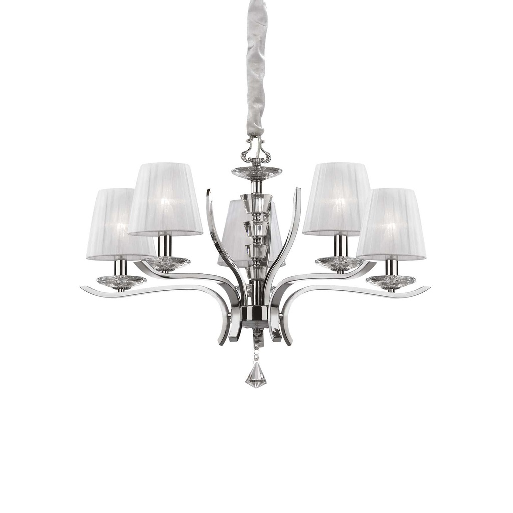 Lampada a sospensione bianco D 720 x H min 735 - max 1500 mm
