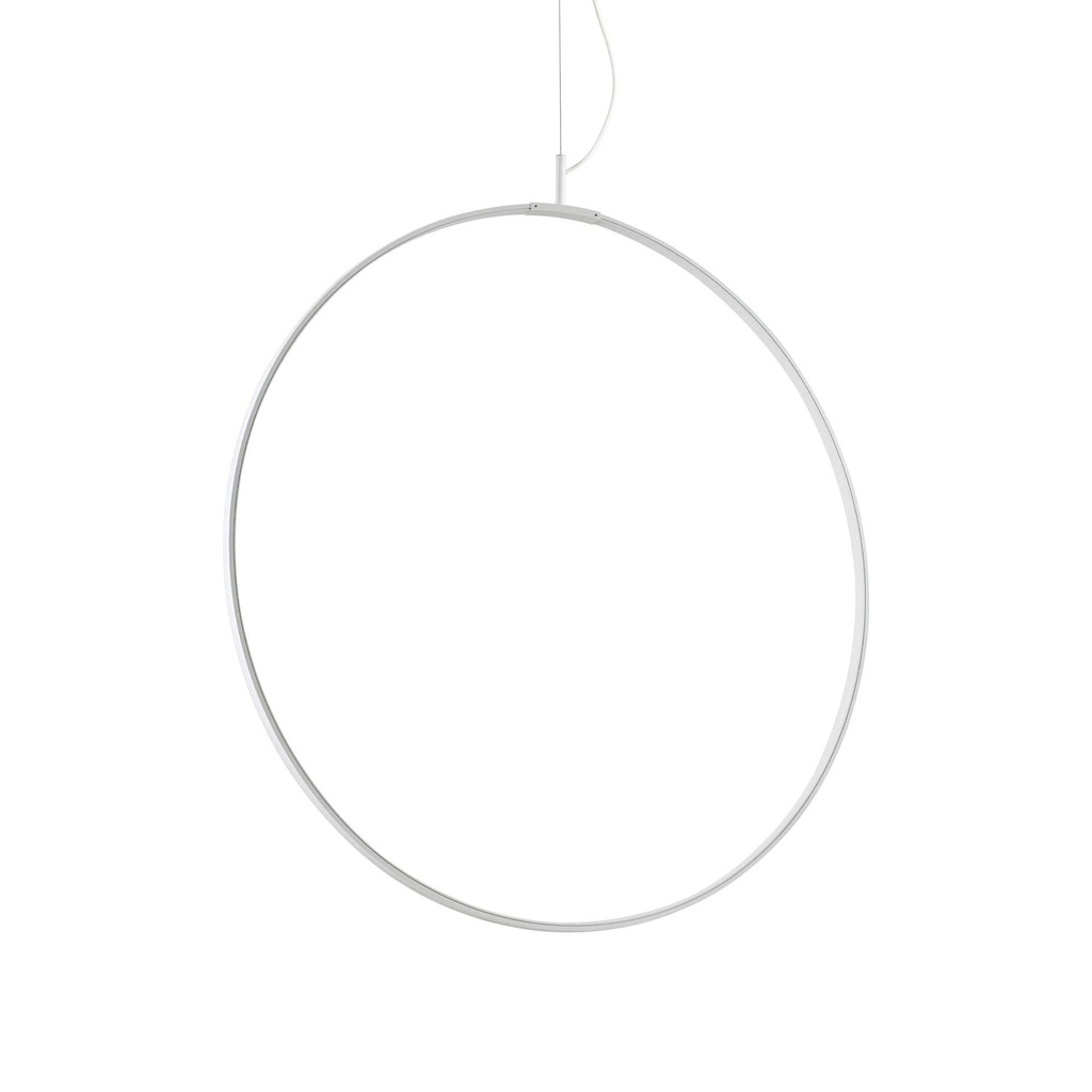 Lampada a sospensione bianco L 745 x H min 1070 - max 2820 x P 160 mm