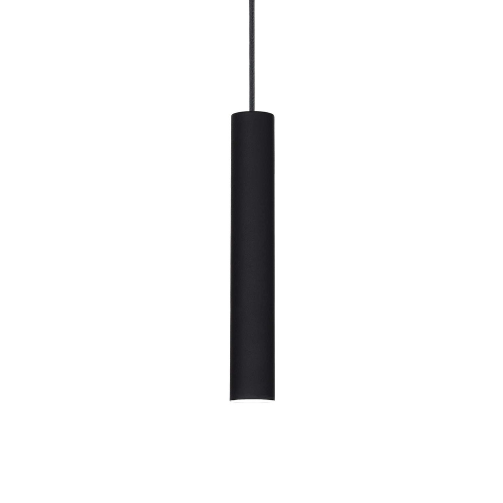 Lampada a sospensione nero D 40 x H min 500 - max 1900 mm