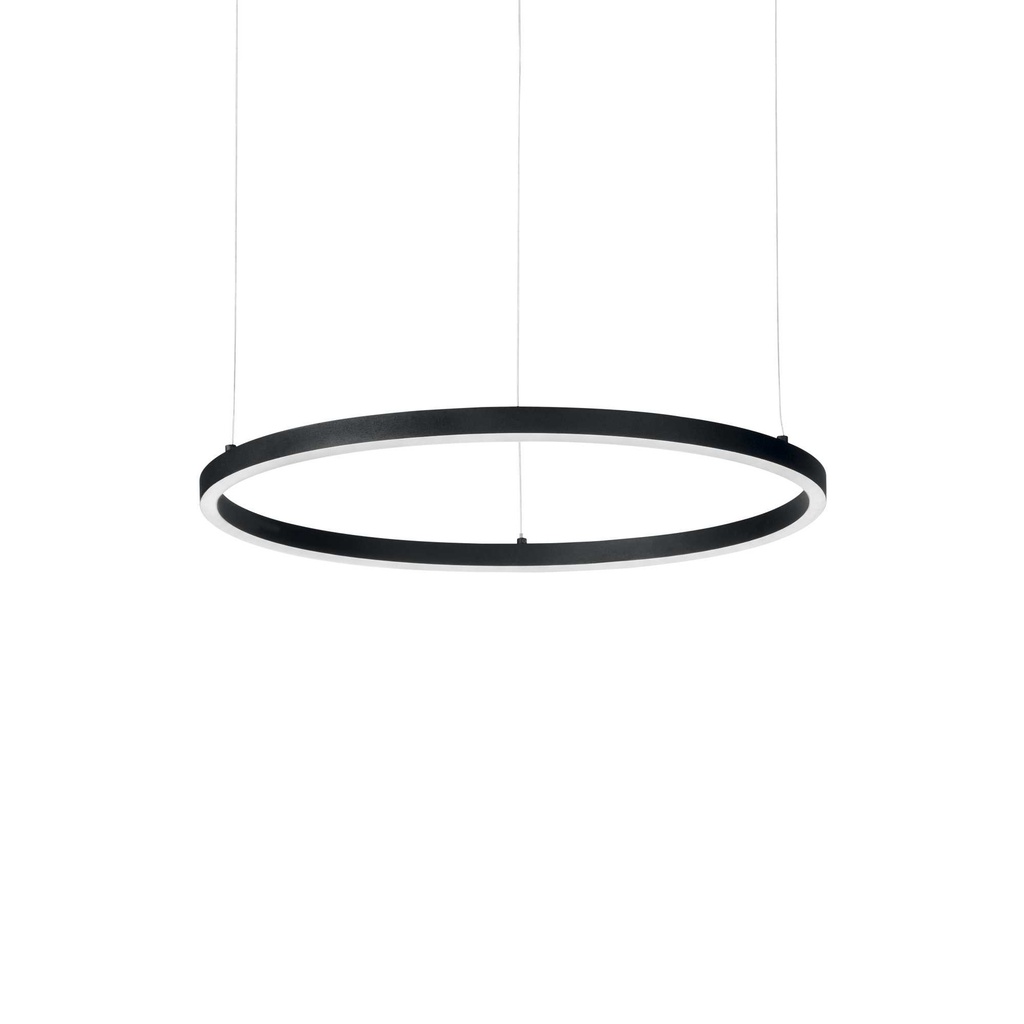 Lampada a sospensione nero D 500 x H min 275 - max 2025 mm