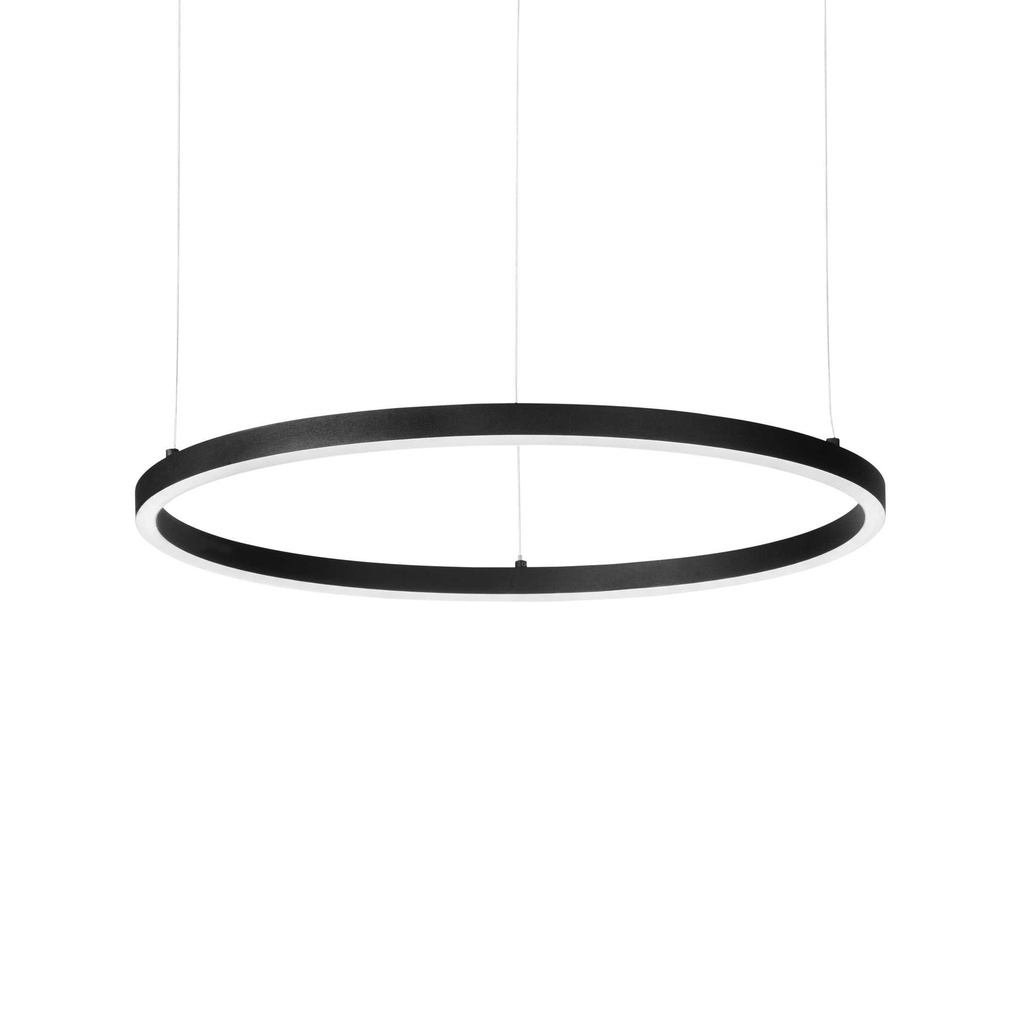 Lampada a sospensione nero D 900 x H min 275 - max 2025 mm
