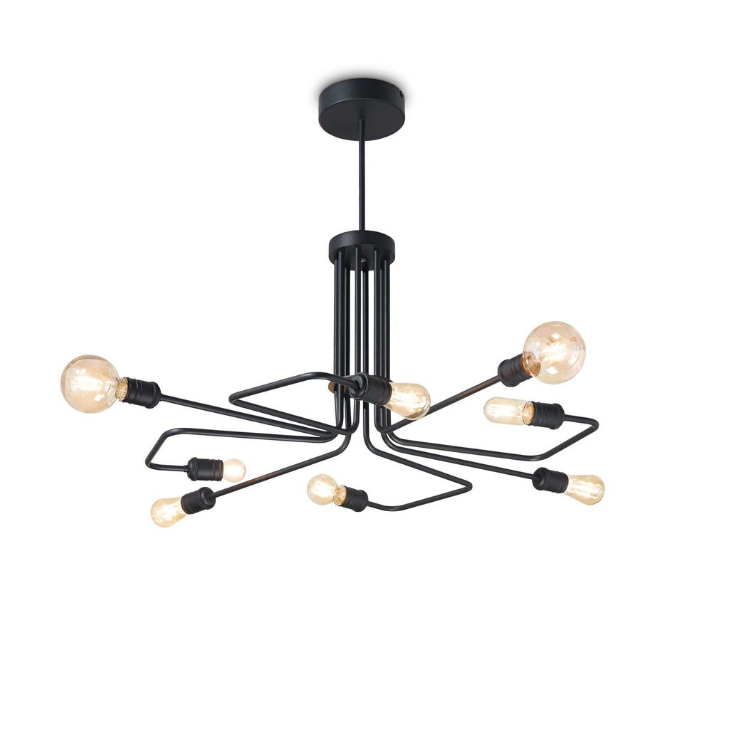 Lampada a sospensione nero D 920 x H 660 mm