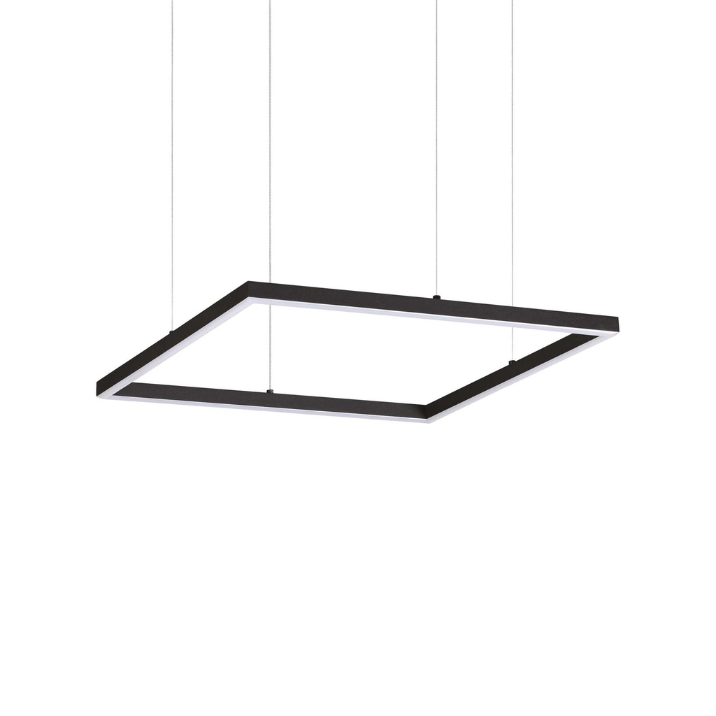 Lampada a sospensione nero L 500 x H min 275 - max 2025 x P 500 mm