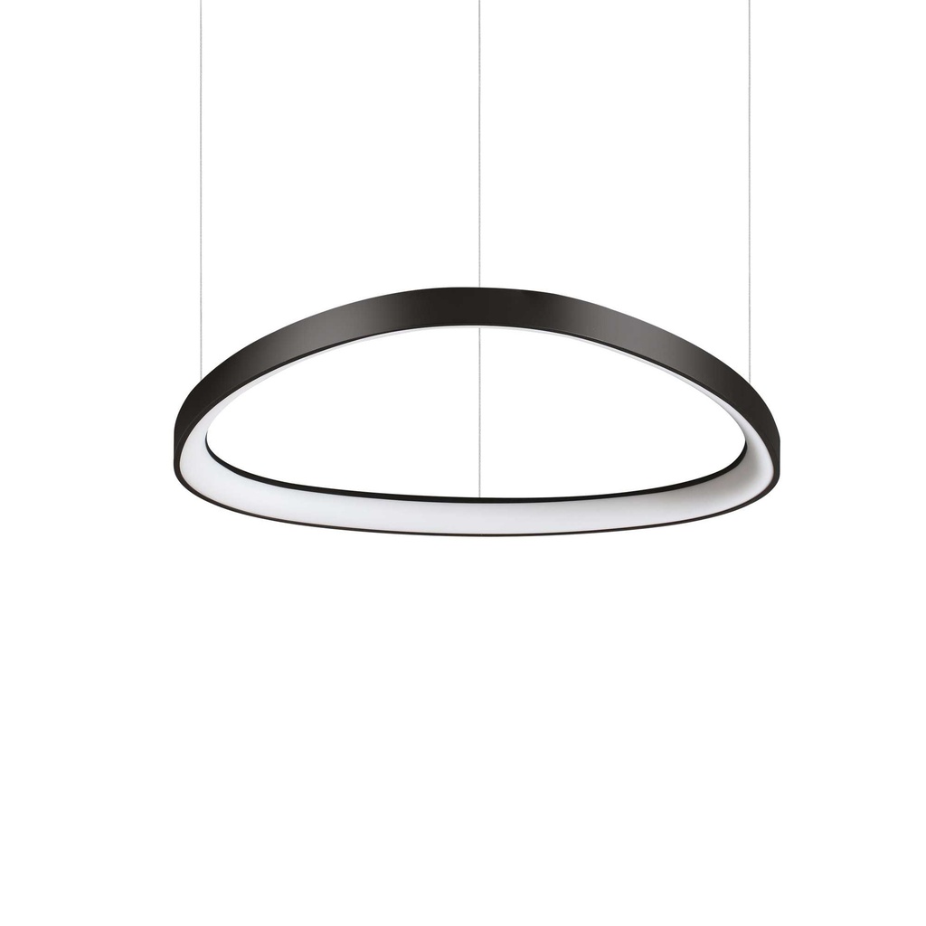 Lampada a sospensione nero L 610 x H min 285 - max 1515 x P 610 mm
