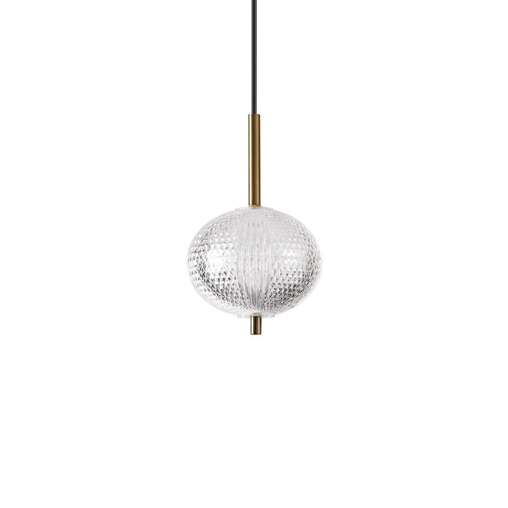 Lampada a sospensione trasparent D 150 x H min 488 - max 2250 mm