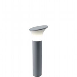 Lampada da esterno in alluminio pressofuso con diffusore opalino - Altezza max 160mm - IP44 alluminio