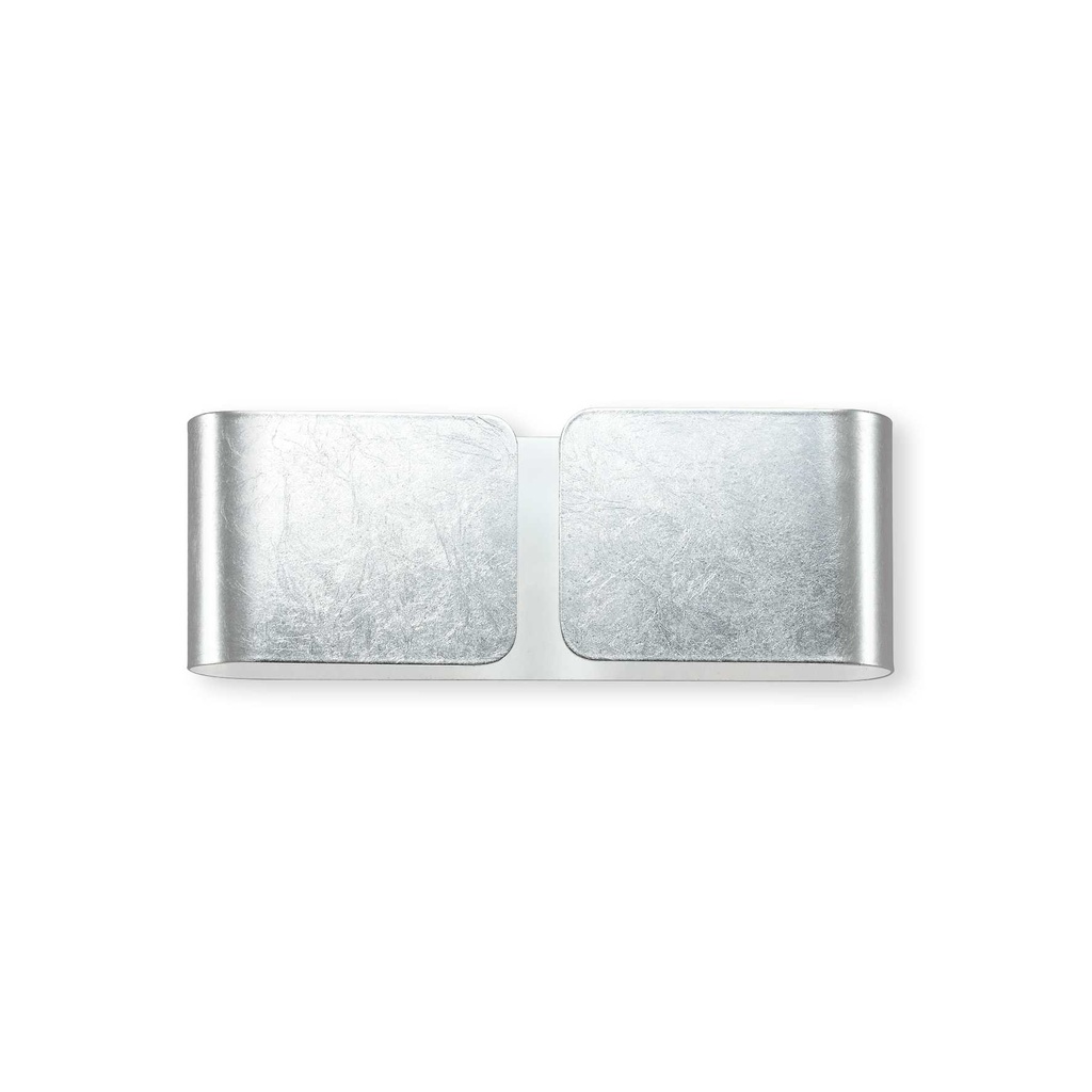 Lampada da parete Clip Mini Argento - L 250 x H 90 x P 80 mm