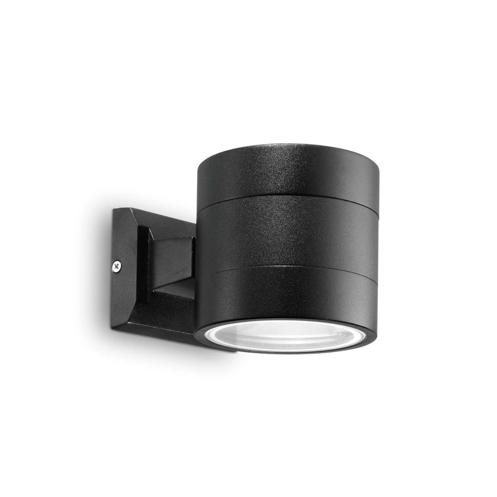 Lampada da parete SNIF ROUND Nero - 110x110x155 mm