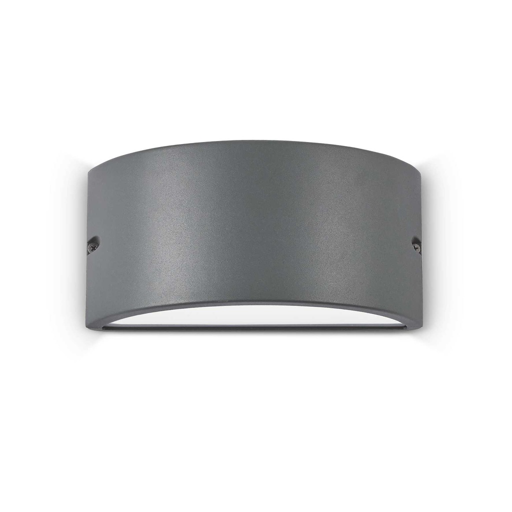 Lampada da parete antracite L 250 x H 120 x P 130 mm