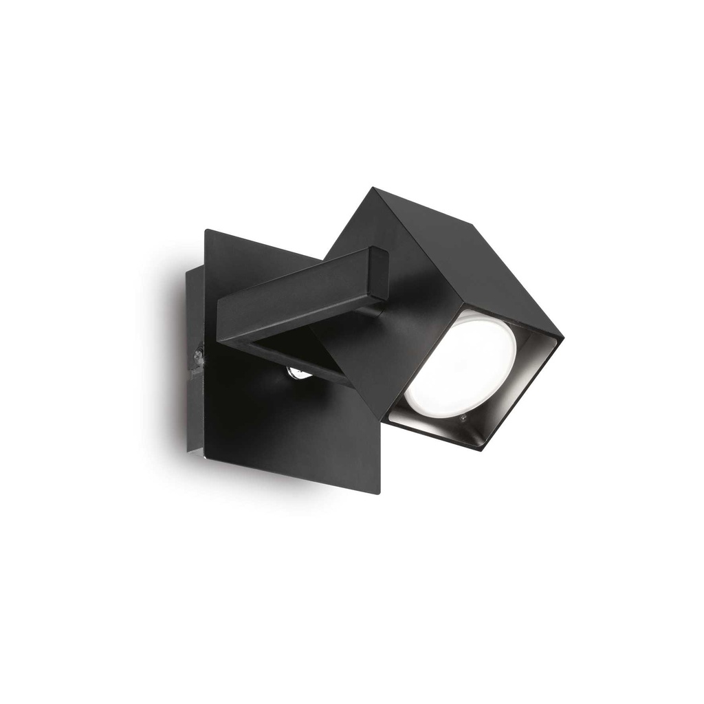 Lampada da parete nero L 100 x H 110 x P 140 mm