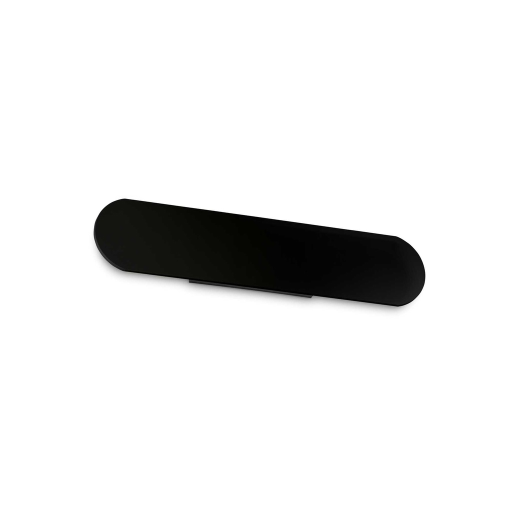 Lampada da parete nero L 400 x H 90 x P 50 mm
